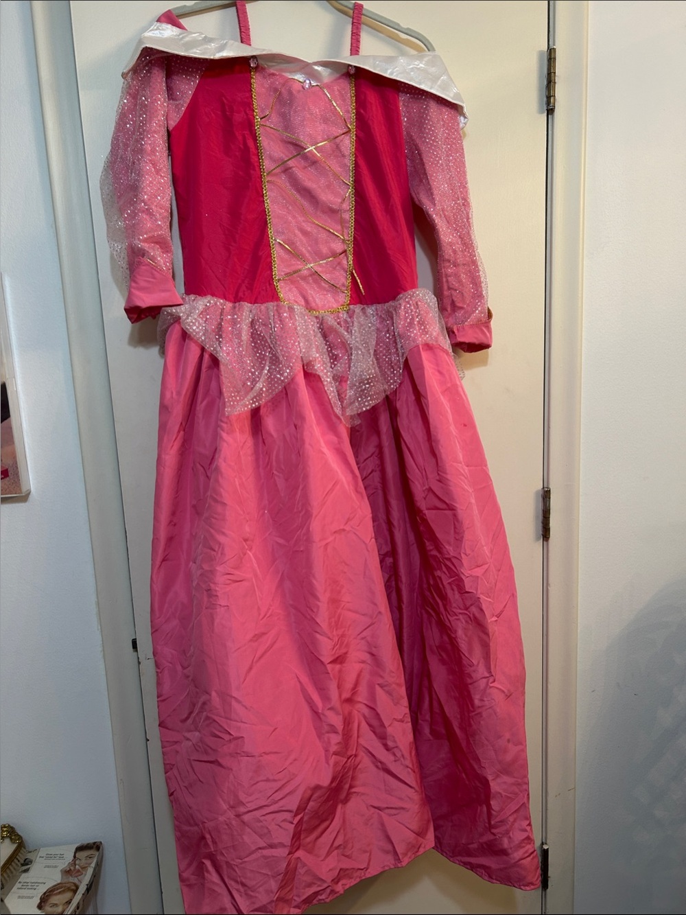 Disney Pink Sparkle Princess Dress Costume